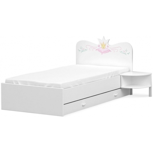 Pat copii 90x190cm, somiera inclusa Magic Princess - U99CT